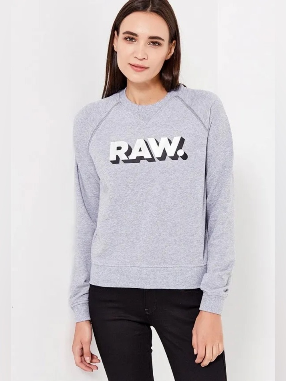 Gstar Raw Xula Art Cropped Sweatshirt XS